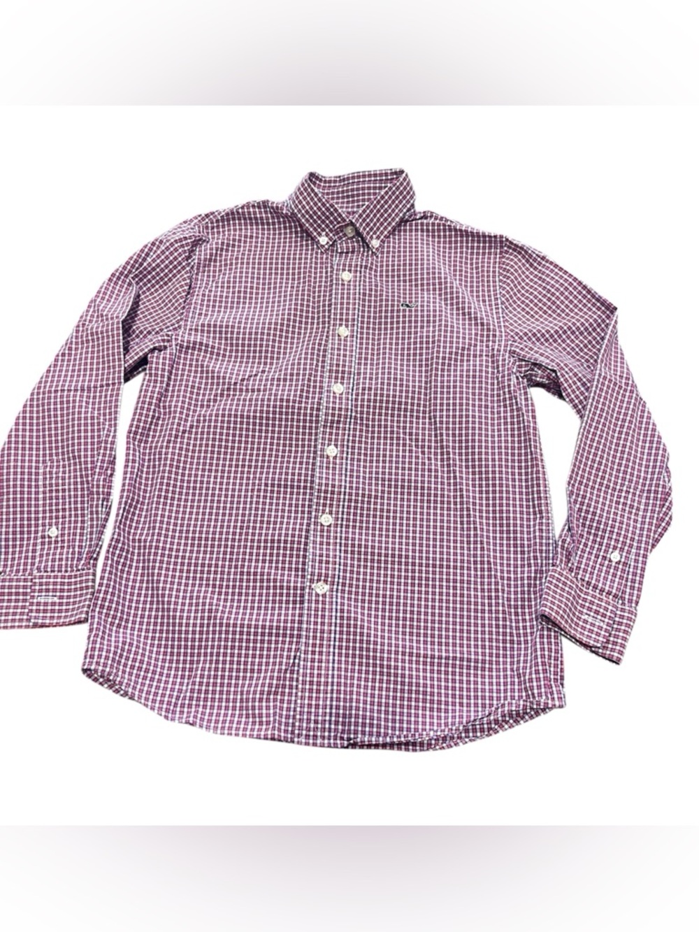 Vineyard Vines Kids Casual Long Sleeve Button Down Shirt Size 12/14